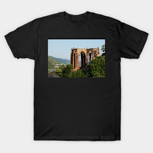 Werner Chapel, old town, Bacharach, Middle Rhine, Rhine, evening T-Shirt